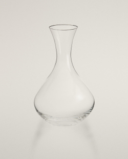 Zara Home кувшин из стекла, цвет серебристый, 26.5 см