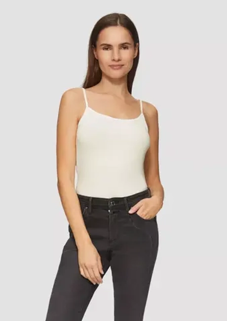 Топ из хлопкового стретча s.Oliver