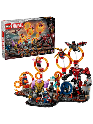 Конструктор Лего Марвел Супергерои Мстители Финальная битва | LEGO Marvel Super Heroes 76323 616 деталей 10+