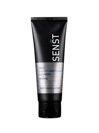 Medi Flower Foam Cleanser Homme & Senst Once Shaving Пена мужская для бритья и умывания, 120 мл
