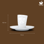 Кофейная пара cheery, 80 мл, белая