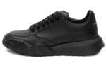 Alexander McQueen Alexander McQueen Court Trainer lace-up low-cut fashion sneakers men's black