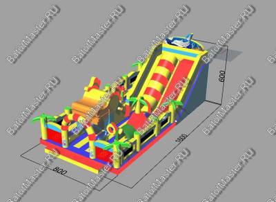 Надувной батут "Тропикана макси"