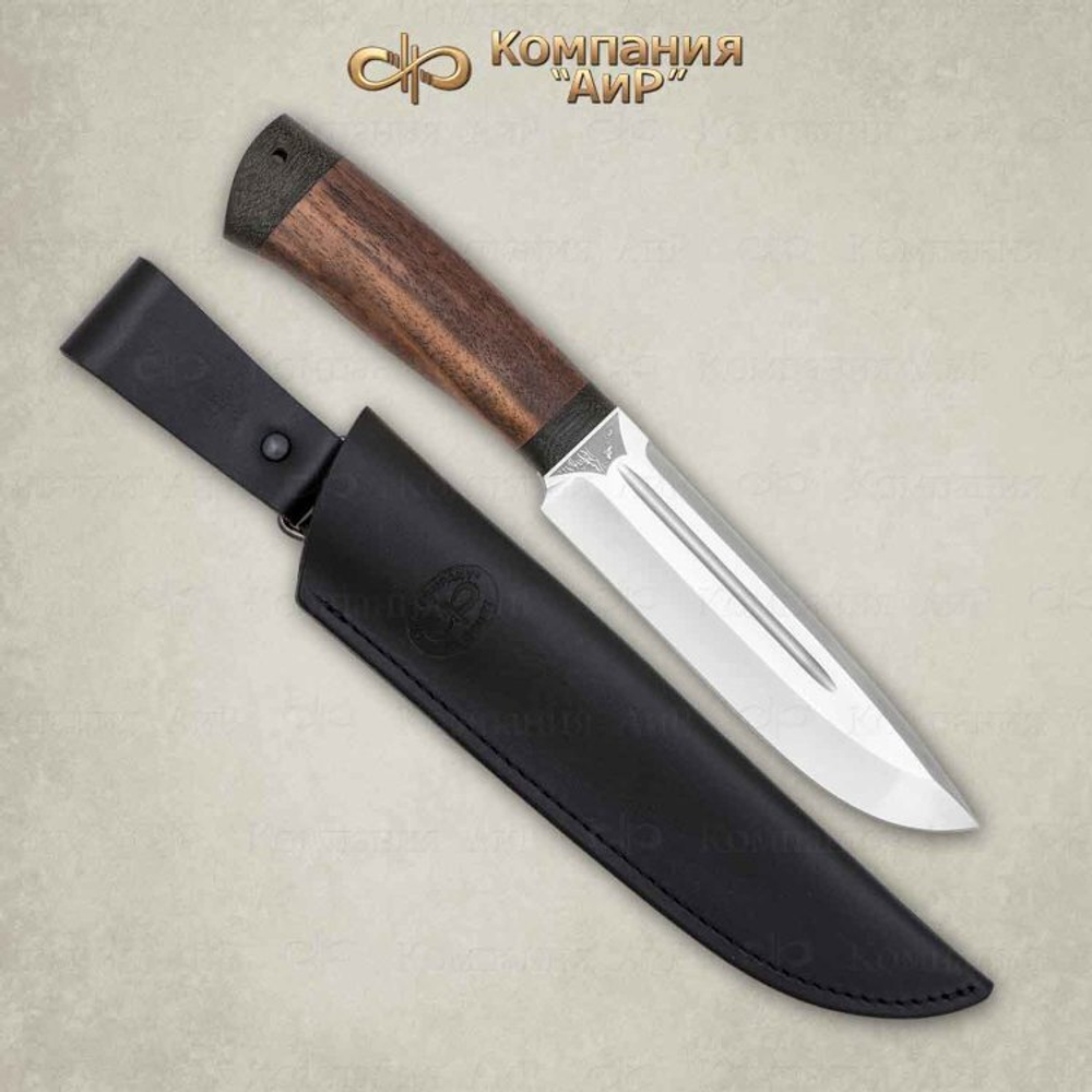 Нож АиР Селигер (орех, 95х18)