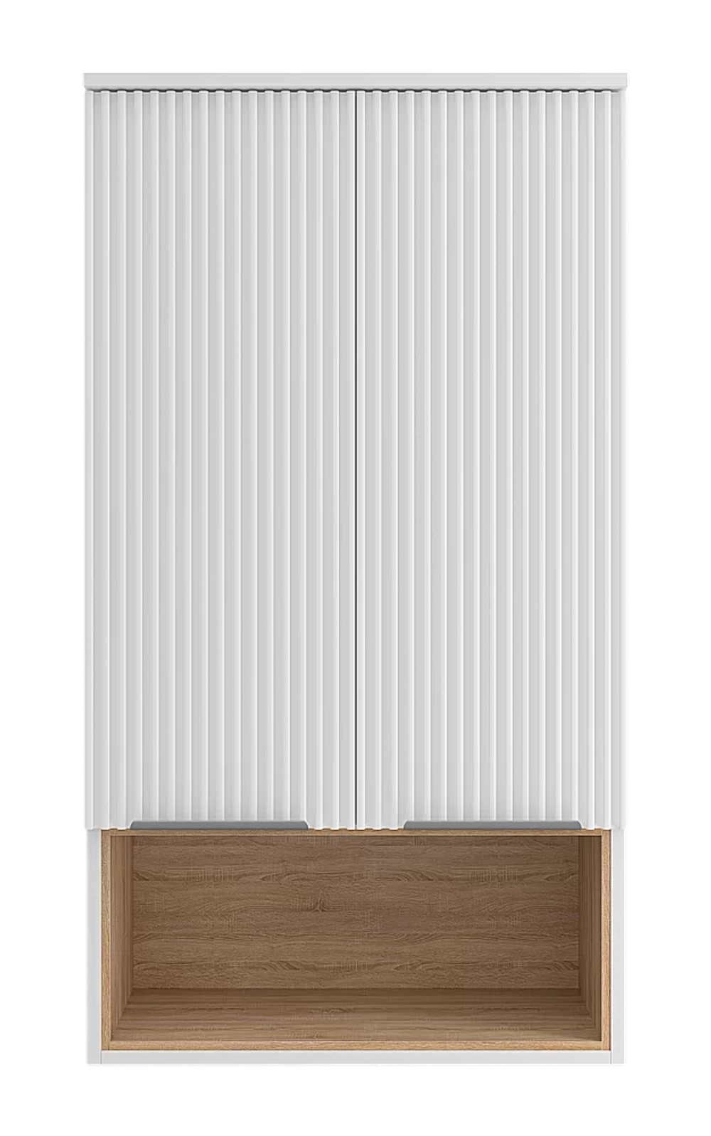 Шкаф подвесной Misty Enfida 60 ENF-08060-011 Белый / Дуб Сонома светлый