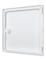 Люк ревизионный ЛТП накладной ручка-задвижка 250х250 пластик EVECS