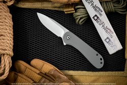 Нож Civivi Elementum C907B сталь D2 Satin Finished рукоять Gray G10