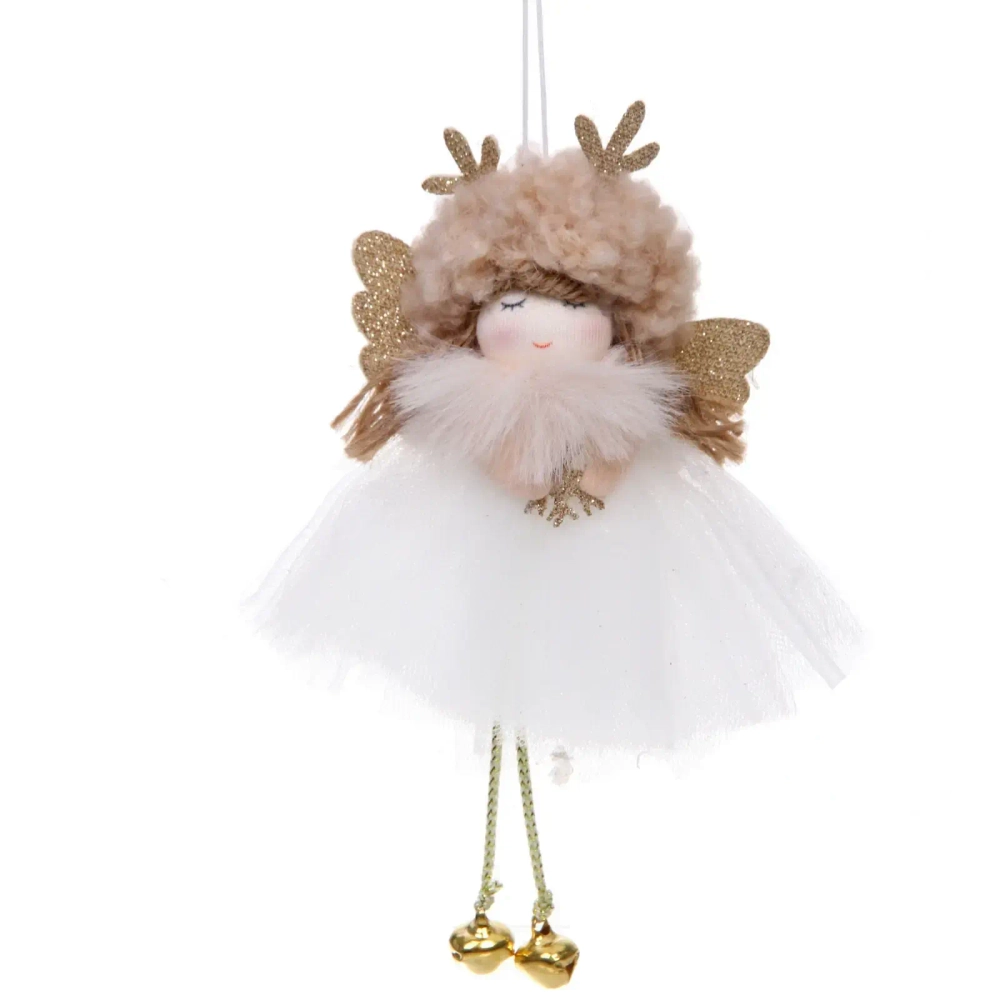 Подвеска «Маленькая леди» 15 см, шампань