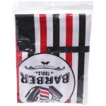 Фартук парикмахерский «BARBER», цвет как на фото, 80*68см (иск. кожа)