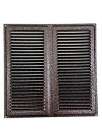 Решетка вентиляционная металлическая 250х250 медная