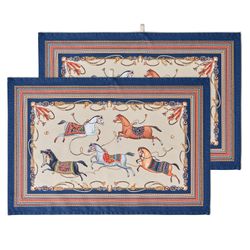 НАБОР ПОЛОТЕНЕЦ 2ШТ "PASSAGE",40Х60СМ, 100% ХЛОПОК,БЕЖЕВЫЙ,ТВИЛ