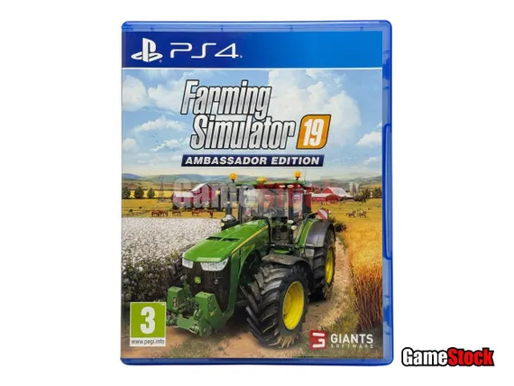 PS4 Farming Simulator 19 Ambassador Edition (Б/У, Русские субтитры, CUSA-33441)
