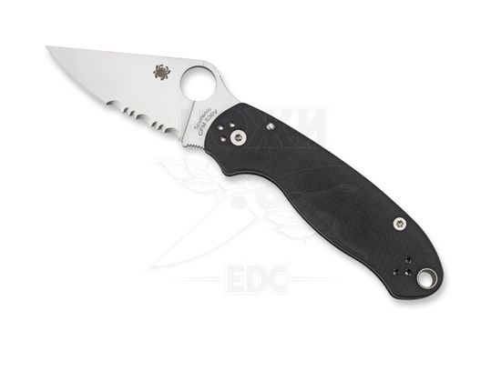 Складной нож Spyderco Para 3 223GPS c клинком из стали CPM-S30V, рукоять G10