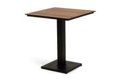 "Каффе" стол из HPL квадратный 65х65см, цвет "дуб"