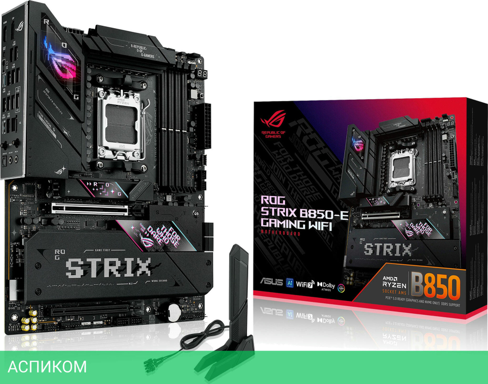 Материнская плата Asus ROG STRIX B850-E Gaming WIFI (90MB1J60-M0EAY0)