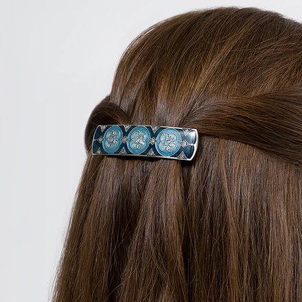 Заколка для волос Clara Bijoux Фиалка G44131 BL/S