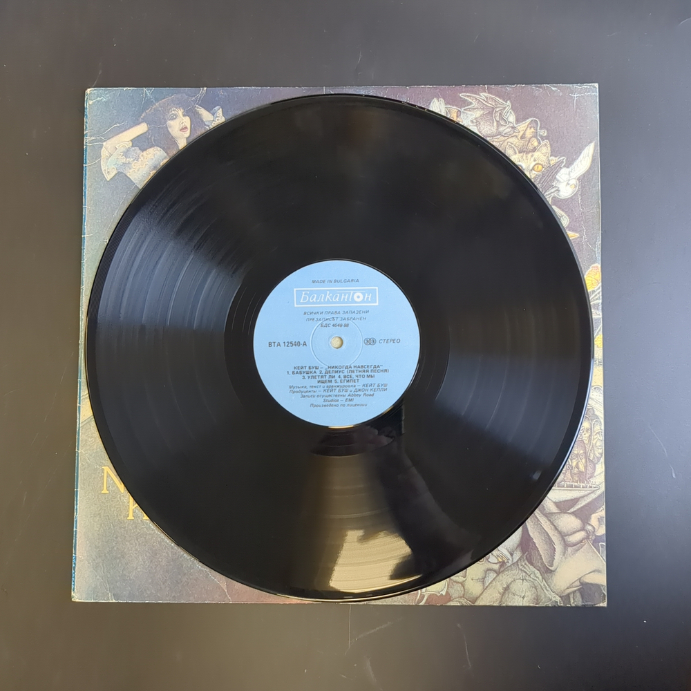 LP Kate Bush - Never for ever. Виниловая пластинка 12 дюймов.