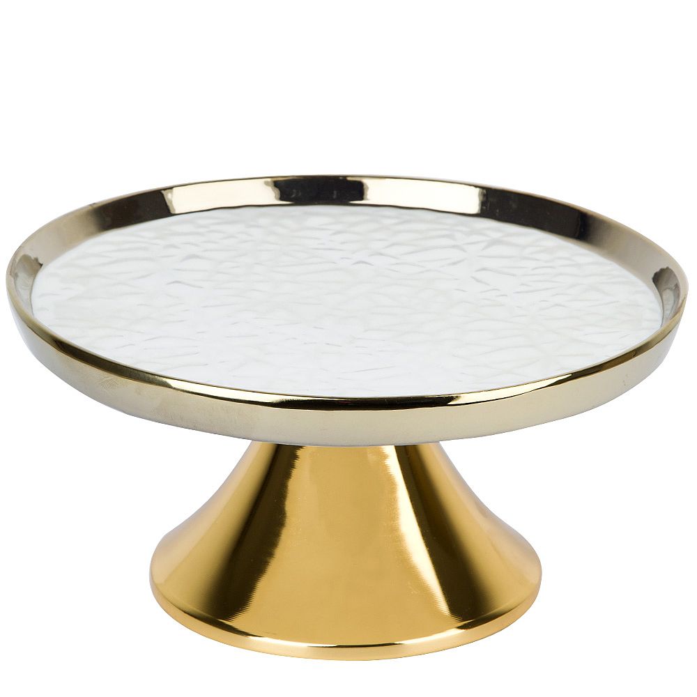 Блюдо на ножке " " 24х24х11,5см (фарфор) (подарочная упаковка)