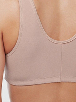 Бюстгальтер ортопедический после мастэктомии Amoena, хлопок, застежка спереди, 100/105 C/D