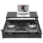 Кейс UDG Ultimate Flight Case Pioneer DDJ-FLX10 Black Plus (Laptop Shelf + Wheels)