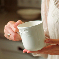 Кружка Gien Rocaille Blanc (330 мл)