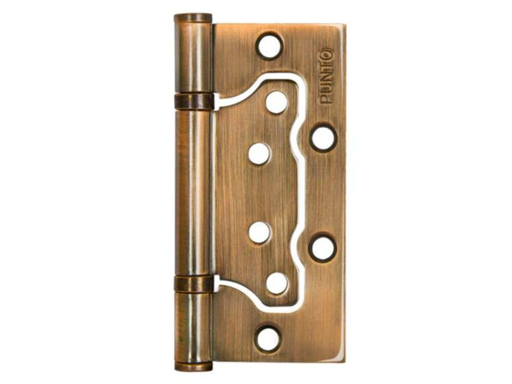 Петля универсальная без врезки Кофе глянец 200-2В 100*2,5 СFВ   Х