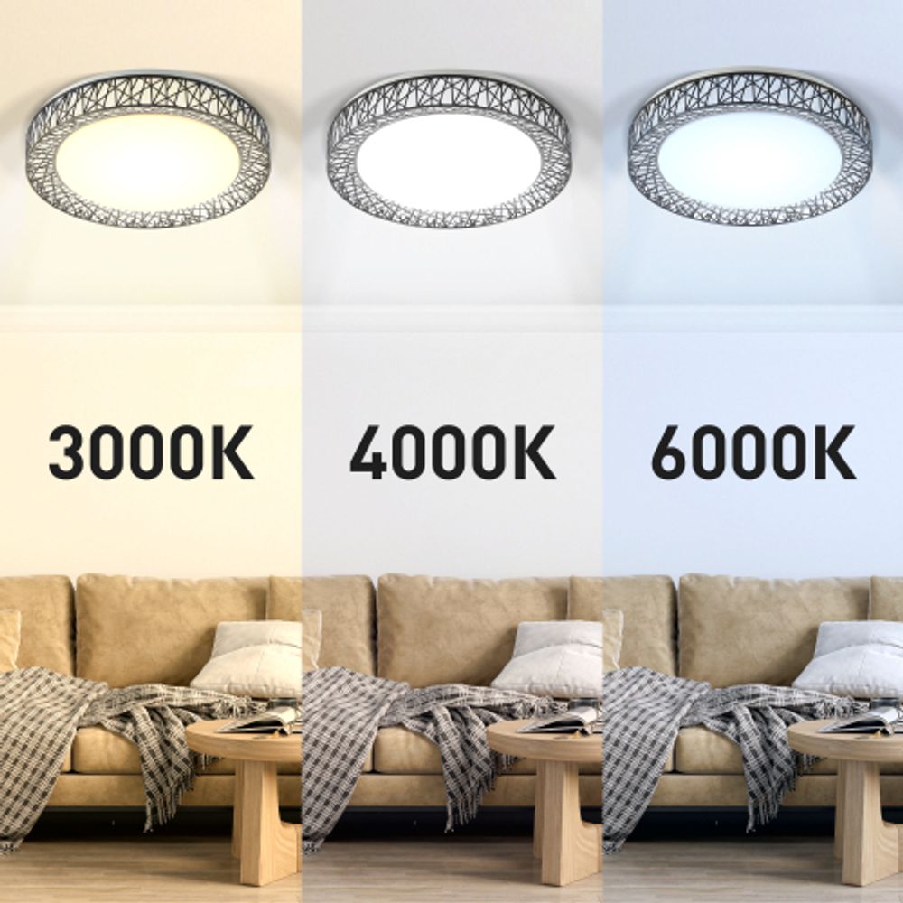 Светильник потолочный светодиодный ЭРА Классик с ДУ SPB-6-70-RC Savern В 70Вт 3400-5500К