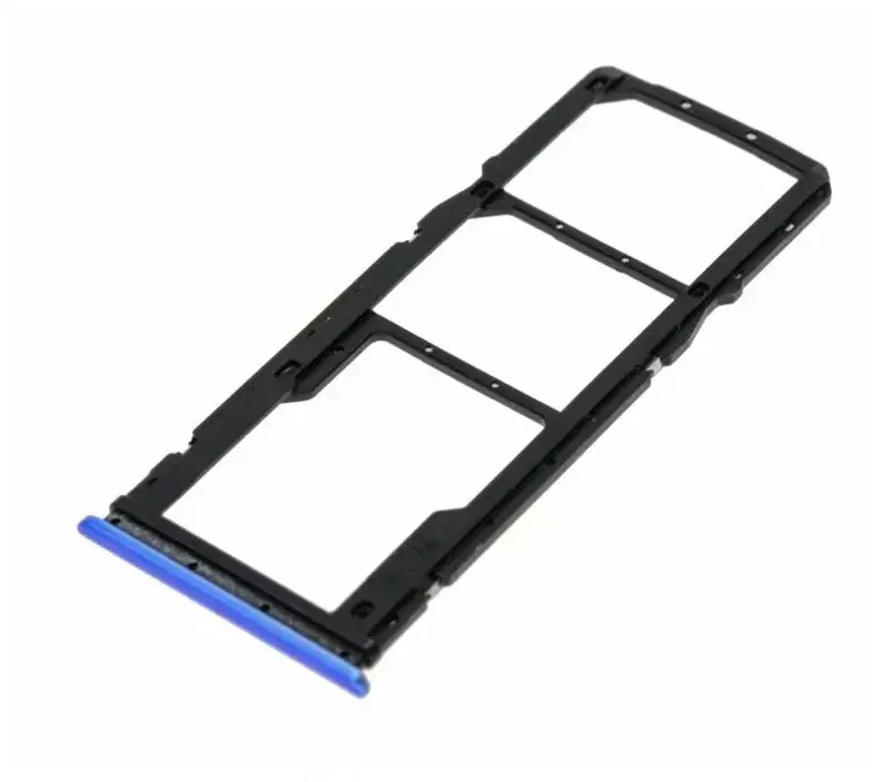 Sim лоток для Xiaomi POCO X3 синий