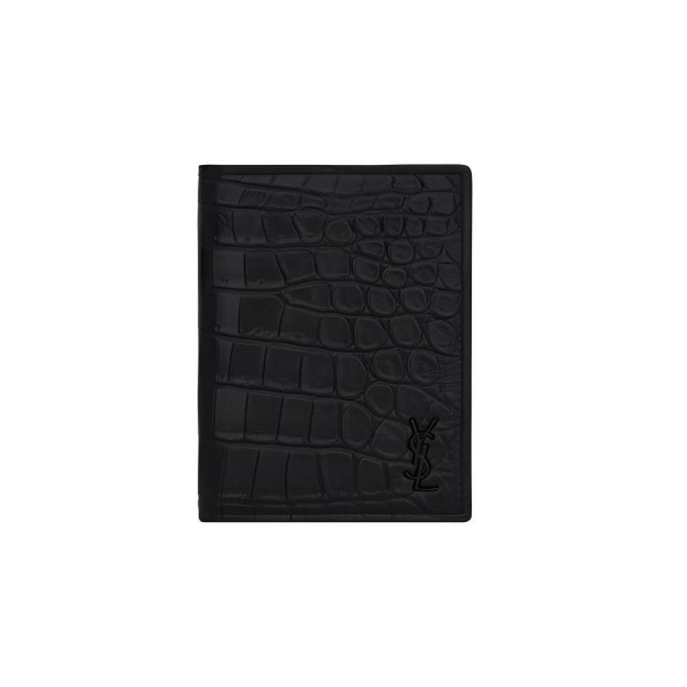 Картхолдеры и кошельки SAINT LAURENT YSL Tiny Monogram Logo, 668736-DZEDU-1000
