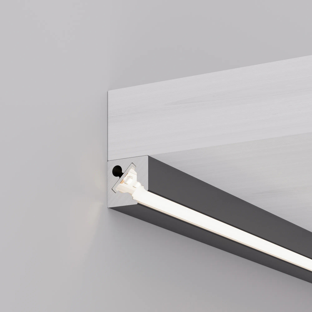 Профиль с экраном SL-KANT-H10-SQUARE-2000 IRON GREY (Arlight, Алюминий+пластик) 055325