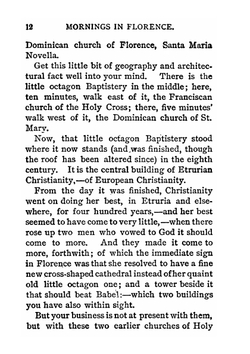 Mornings in Florence | John Ruskin
