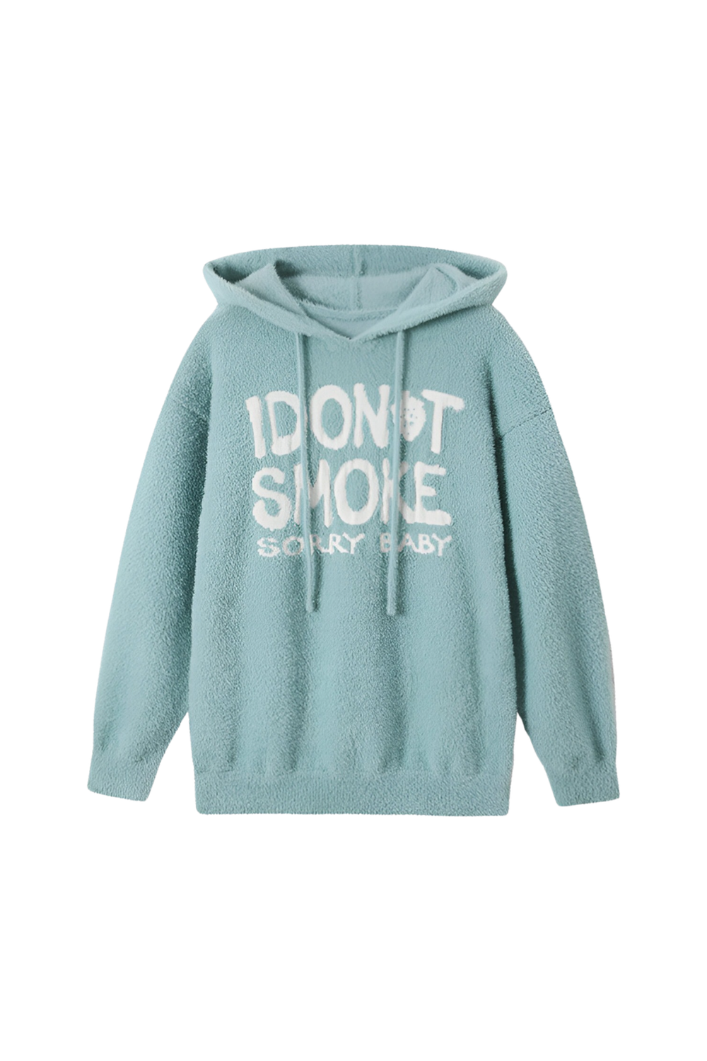 Плюшевое худи DONSMOKE Loose fit Plush Hoodie