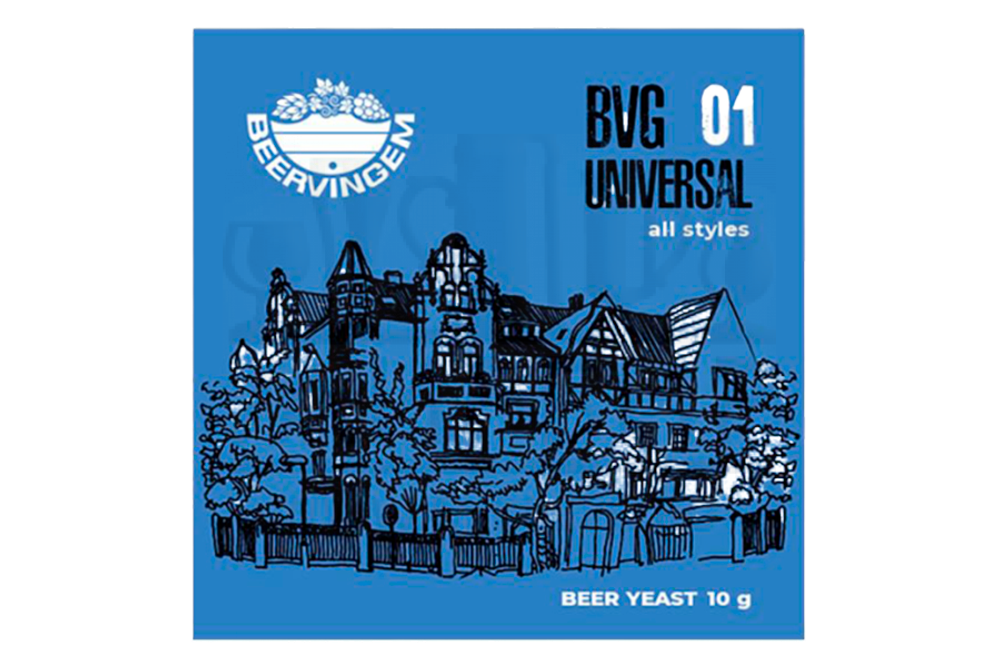Дрожжи Beervingem пивные универсальные "Universal BVG-01", 10 г