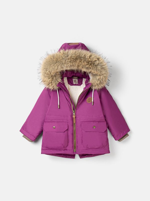 Парка зимняя на меху 