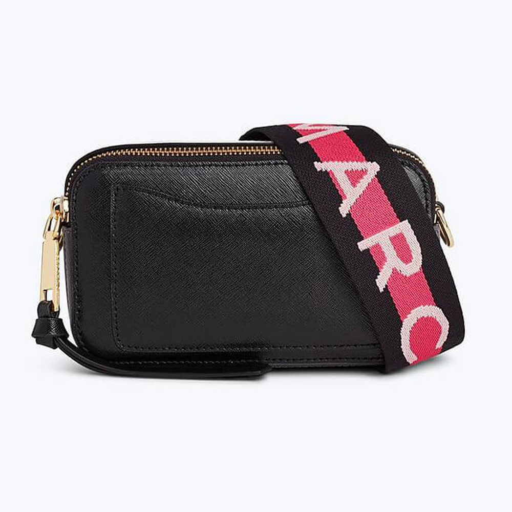 Сумка Marc Jacobs Logo Strap Snapshot Black Multi