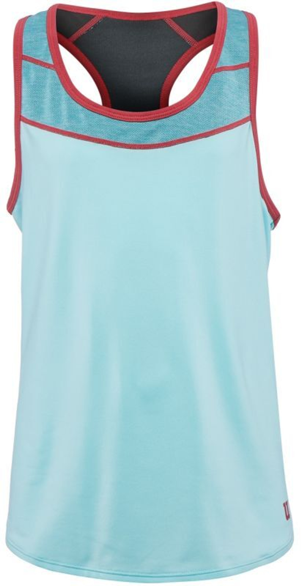 Футболка для девочки теннисная Wilson Core Tank II - island параdise