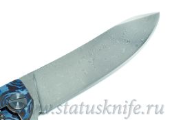 Нож Чебуркова Фриз Тимаскус Мамонт и Дамаскфотография - 6