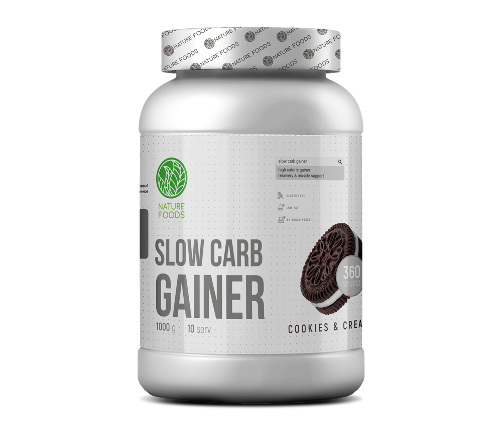 Nature Foods Slow Carb Gainer банка (1000 гр.)