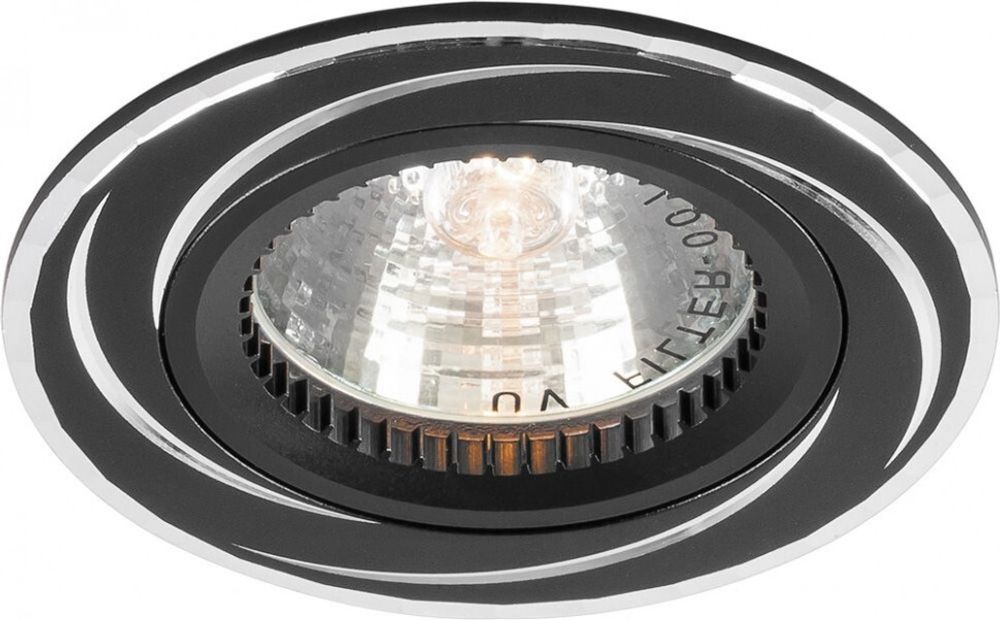 Светильник встраиваемый черный GS-M361BK MR16 G5.3 15W 18896