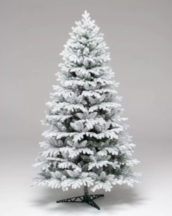 Искусственная елка Пермская заснеженная 120 см., Литая хвоя+ПВХ, ЕлкиТорг (274120)