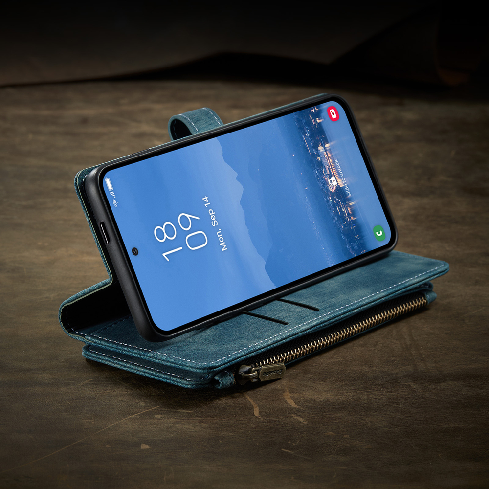 Многофункциональный чехол-кошелек CaseMe 3 in 1 Matte Wallet для Samsung Galaxy S25 FE