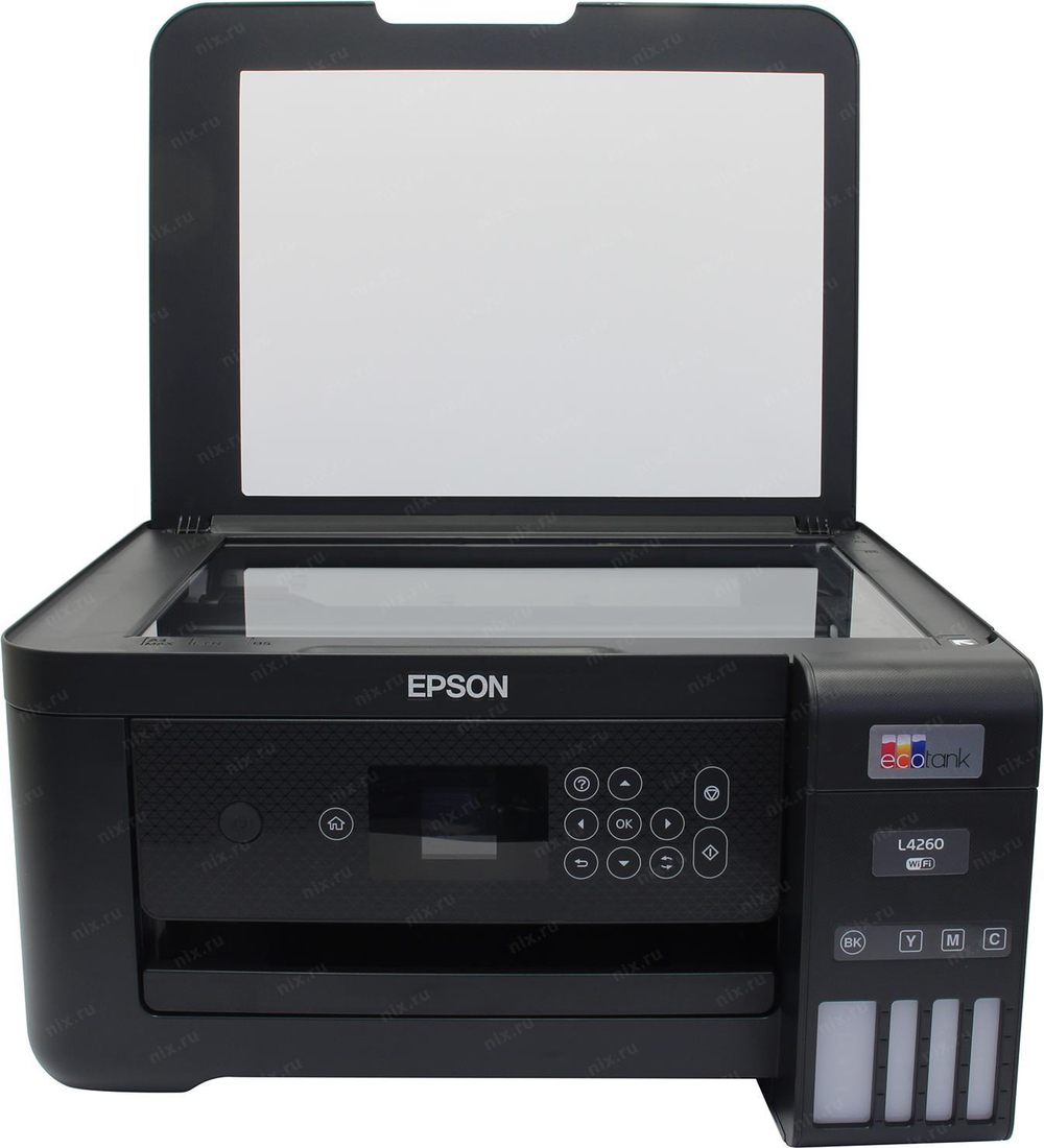 МФУ Epson EcoTank L4260 Black (A4, струйное МФУ, LCD, 33стр/мин, 5760x1440dpi,4 краски, USB2.0, WiFi, двустор. печать)