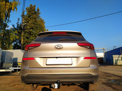 Фаркоп для Hyundai Tucson рестайлинг 2018-2021 Тип шара: A. Нагрузки: 1600/100 кг, HY 33
