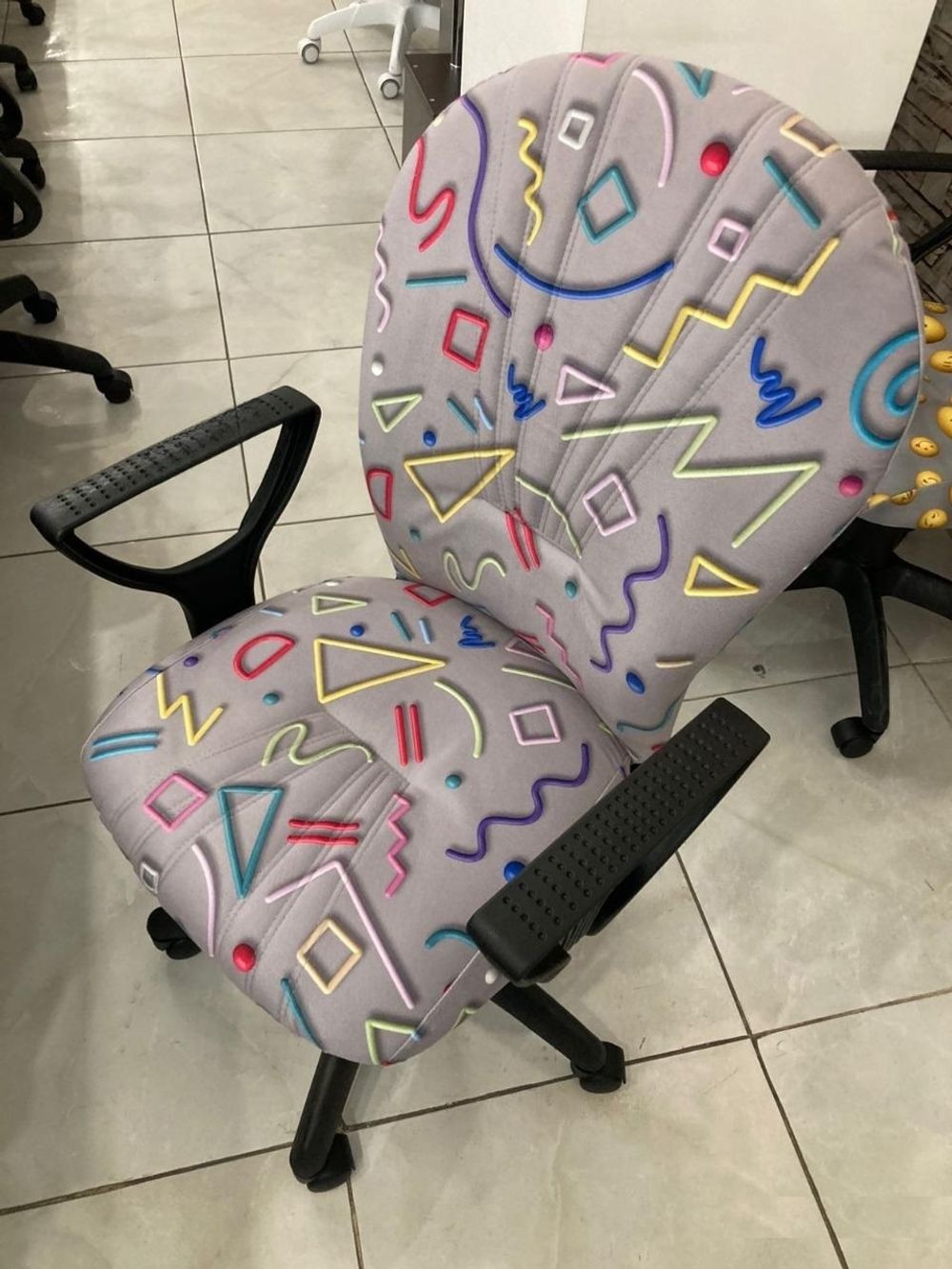 Кресло Варна (К) м Стикс серый п.Гольф (упак)