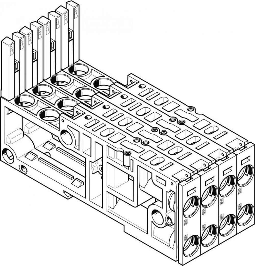 VMPAL-AP-4X10 Монтажная плита