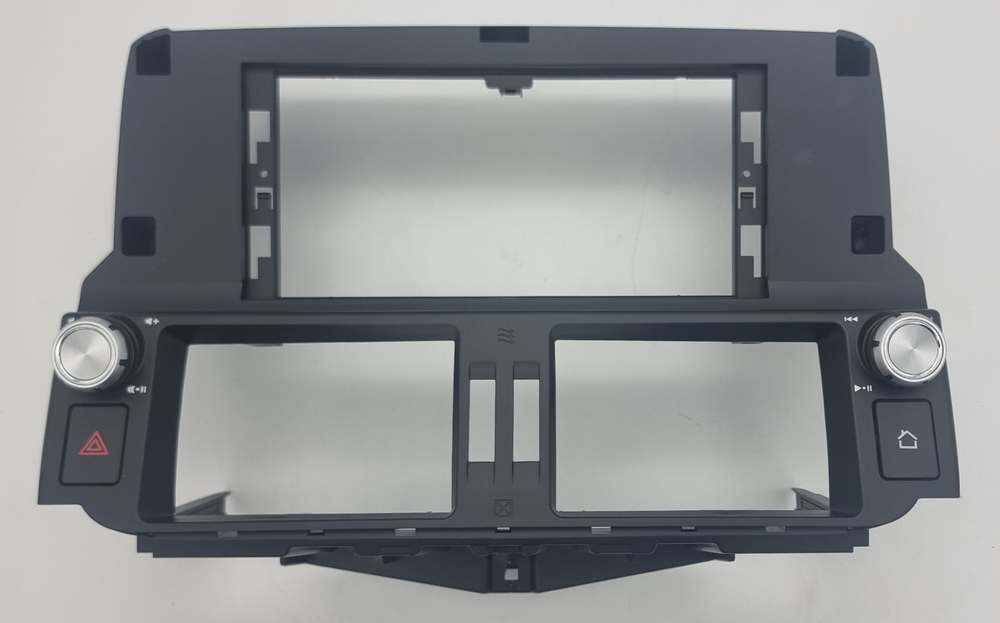 Магнитола для Toyota Land Cruiser Prado 150 2009-2013 (низкая комплектация) - Carmedia ZH-T1208FW+KP-T-12-6128-TS10 монитор 12.3" на Android 12, 6Гб+128Гб, CarPlay, 4G SIM-слот