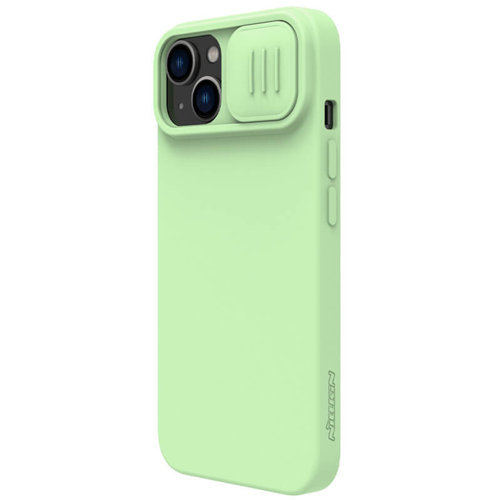 Накладка Nillkin CamShield Silky Magnetic Silicone Case для iPhone 14+