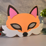 Маска карнавальная "Лисичка"