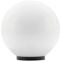 Садово-парковый светильник ЭРА НТУ 02-100-301 шар опаловый призма на опору / кронштейн IP44 Е27 max100Вт d300mm | Садово-парковые светильники