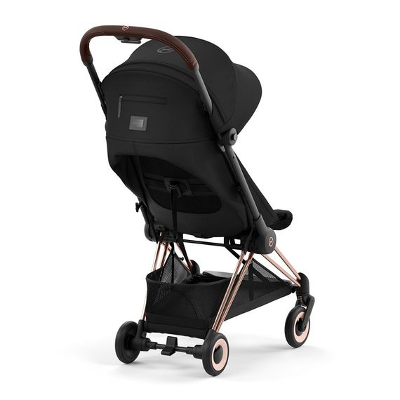 Прогулочная коляска Cybex Coya Sepia Black шасси Rosegold